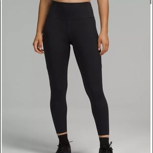 Lululemon, Fast and Free HR Tight 25”, Black, New With Tags